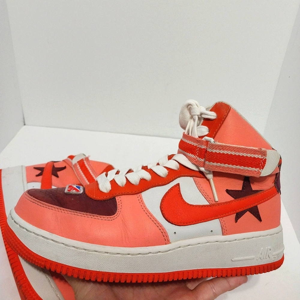 Nike Air Force 1 High Riccardo Tisci All-Star Sneakers, Size 7M|8.5W|EUR 40 - Picture 6 of 14